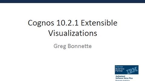 Ironside Webinar Series: Cognos 10.2.1 Rapidly Adaptive Visualization Engine (RAVE) Webinar