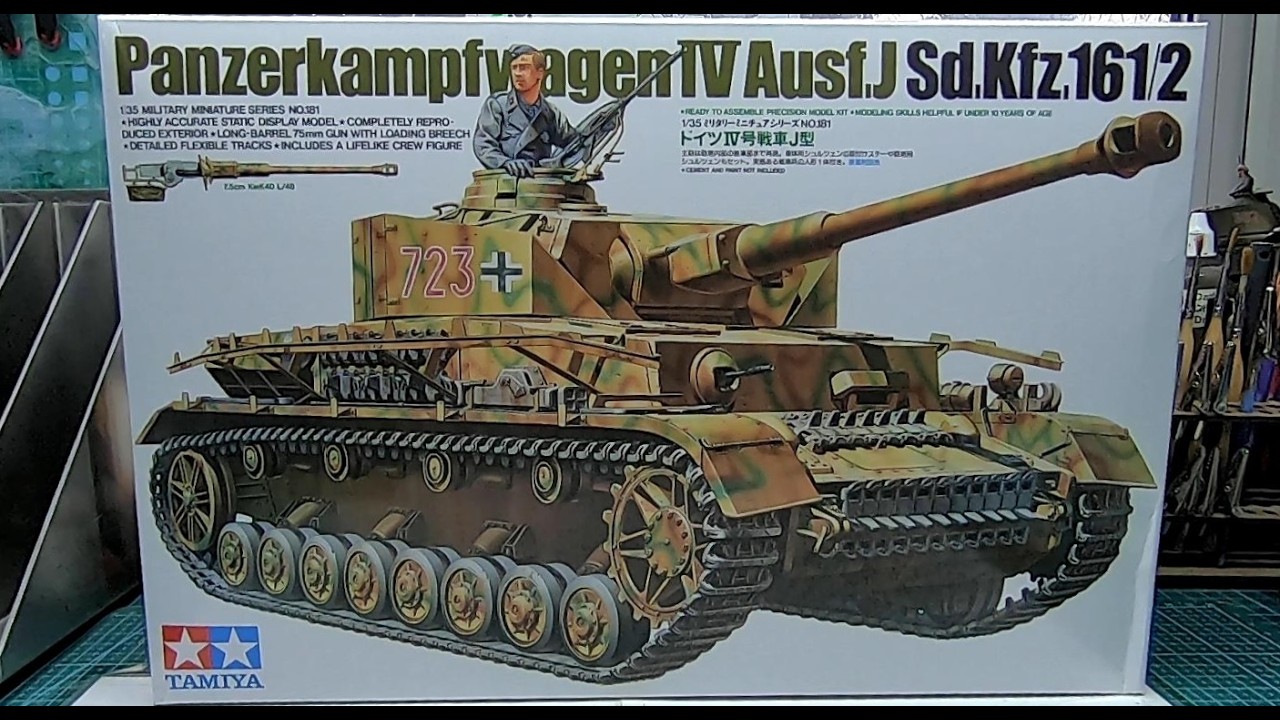 Tamiya 1/35 Panzer IV Ausf.J..Full Build & Review