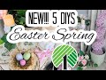 🌿((NEW!!!)) 5 DIY DOLLAR TREE EASTER SPRING DECOR CRAFTS 🌿 Olivia's Romantic Home