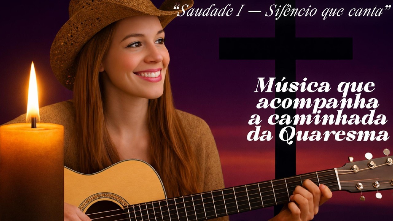 🎶Saudade I--Música que acompanha a caminhada da Quaresma 🎶#BossaNova Contemporânea#CançãoEspiritual