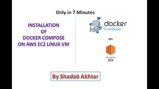 Installation of Docker Compose on AWS EC2 Linux VM