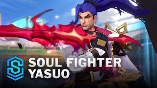 Soul Fighter Yasuo Wild Rift Skin Spotlight