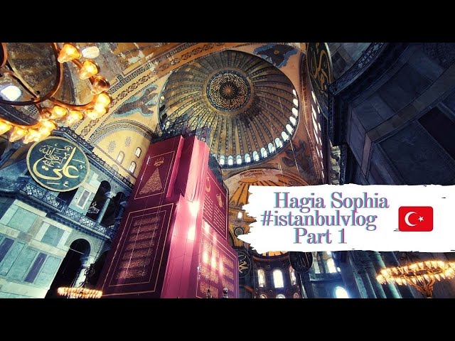 Ke Hagia Sophia Jadi Masjid Tour İstanbul #istanbul Vlog Part 1 class=