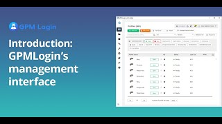 Free Anti Detect Browser GPM Login Tutorial for Beginners