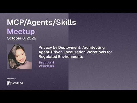 Privacy by Deployment: Architecting Agent-Driven Localization Workflows for Regulated Environments