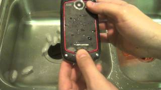 Casio G'zOne Commando In Ice Water