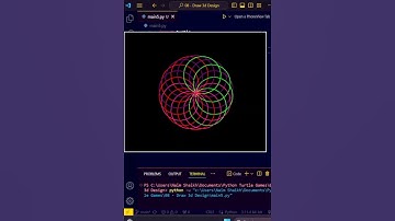 Making Amazing Animated Circle Design using Python Turtle #python #turtle