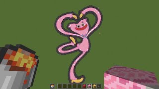 How To Draw Kissy Missy in Minecraft ? | Pixel Art