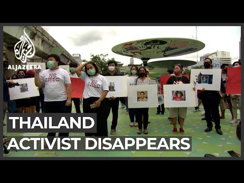 Thai gov't pressured to acknowledge activist's disappearance