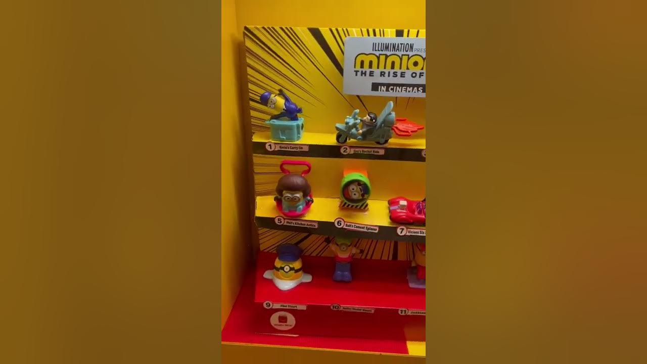 2022 Minions McDonald’s Happy Meal Toys| Available now here at PH Mcdonald’s stores nationwide!