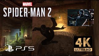 Marvel's Spider-Man 2 PS5 Black Raimi Suit | Cinematography Hunter Base Montage | 4K UHD 60 FPS