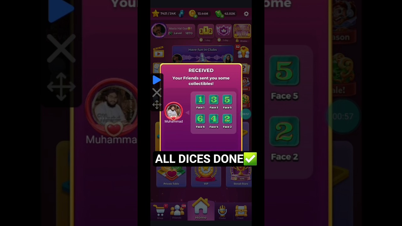 Ludo Star All Dices done ✅️😀 | Ludo Star New Rewards 🎁 
