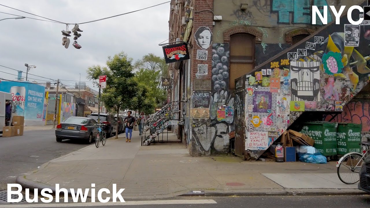 East Williamsburg / Bushwick Walk - Brooklyn NYC [4k]