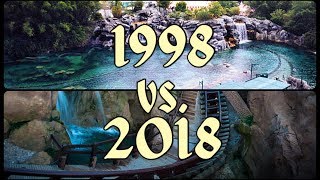 Then And Now Magic Kingdom - 1998 Vs. 2018