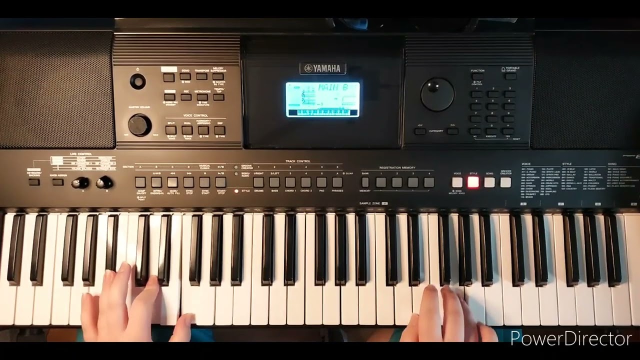 Kaoma - Lambada played on keyboard (Remake)
