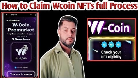 W COIN NFT || W COIN NFT not eligible issue || Wcoin NFTs update || Wcoin nft claim process