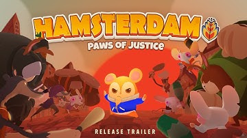 Hamsterdam - Paws of Justice Release Trailer | Muse Games