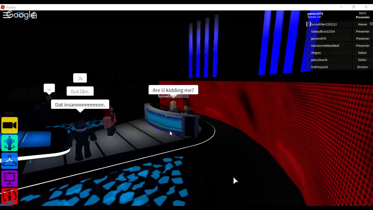 The Chase Roblox Tv Studios To Join Pls Join The Group In The Desc Youtube - the chase roblox tv studios