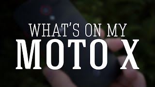 Whats on my Moto X @JeremyGallman