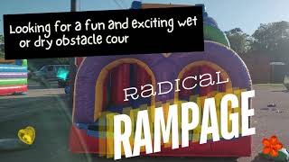 Radical Rampage Rainbow Dash Wet or Dry Obstacle Course from Carolina Fun Factory