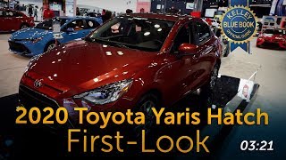 2020 Toyota Yaris Hatchback - First Look