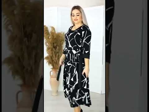 Платья больших размеров оптом из Бишкека для розничных магазинов- оптовиков-вайлдебериз- Цена-900р-