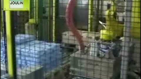 Robotic production line with a Joulin Vacuum Gripper