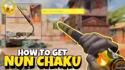 HOW TO UNLOCK NUNCHUCKS IN CALL OF DUTY MOBILE || GET NUNCHUCKS FOR FREE IN CODM