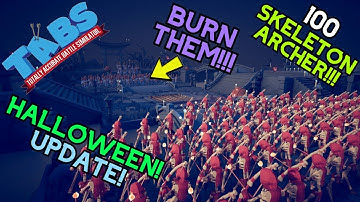TABS | 100 Skeleton Archer Vs Every 100 Melee Units - Totally Accurate Battle Simulator