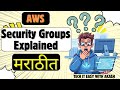 AWS EC2 Security Groups Simply Explained In Marathi