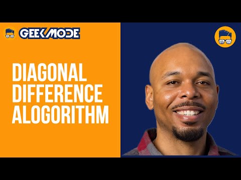 Diagonal Difference Alogorithm | Learn React Native API | Learn React Native API 2022