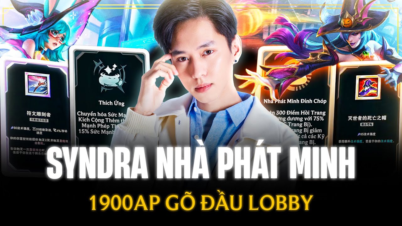 XiaoChaoMeng Và Giáo Án Syndra Gặt Top 1 Cực Dễ Với 1k9 AP Sốc Damage Cực Khỏe Khiến Đối Thủ Bất Lực