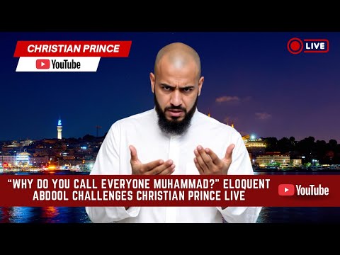 An Eloquent Abdool Confronts Christian Prince Over Calling Every Muhammad | Live Debate