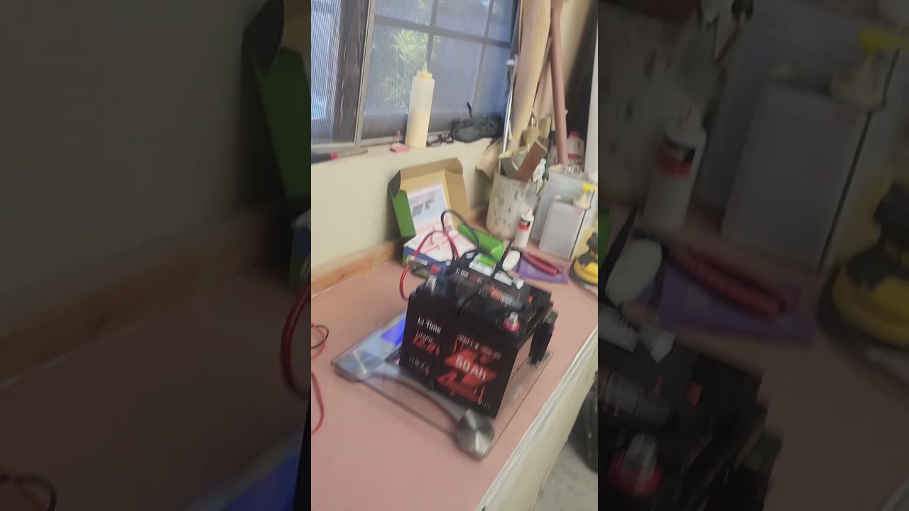 LiTime Lithium DIY Non Solar Power Station Dirt Cheap 640 Wh W Harborfreight Inverter