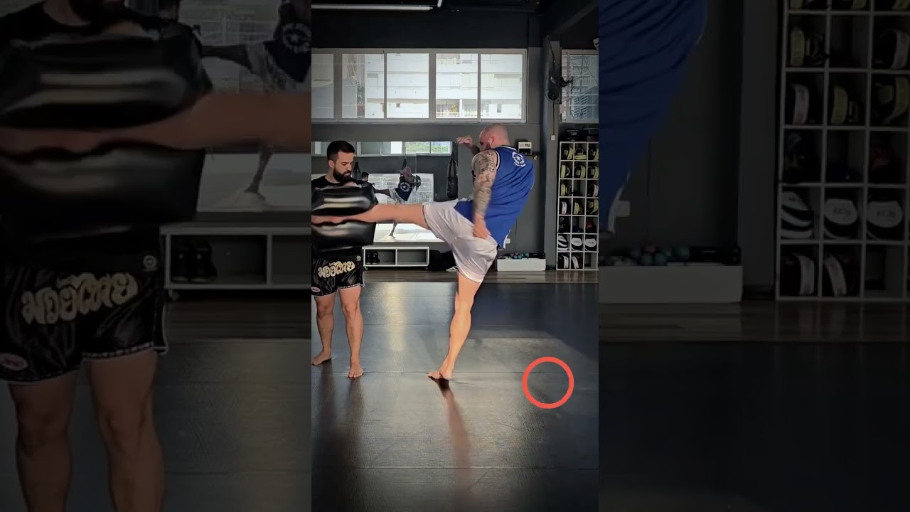 Perfect position kick 