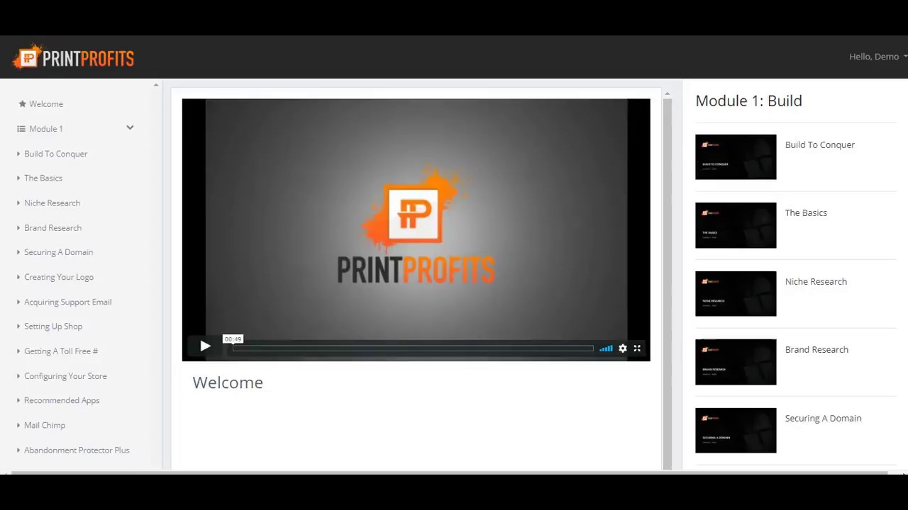 Print Profits Review Demo Video 3