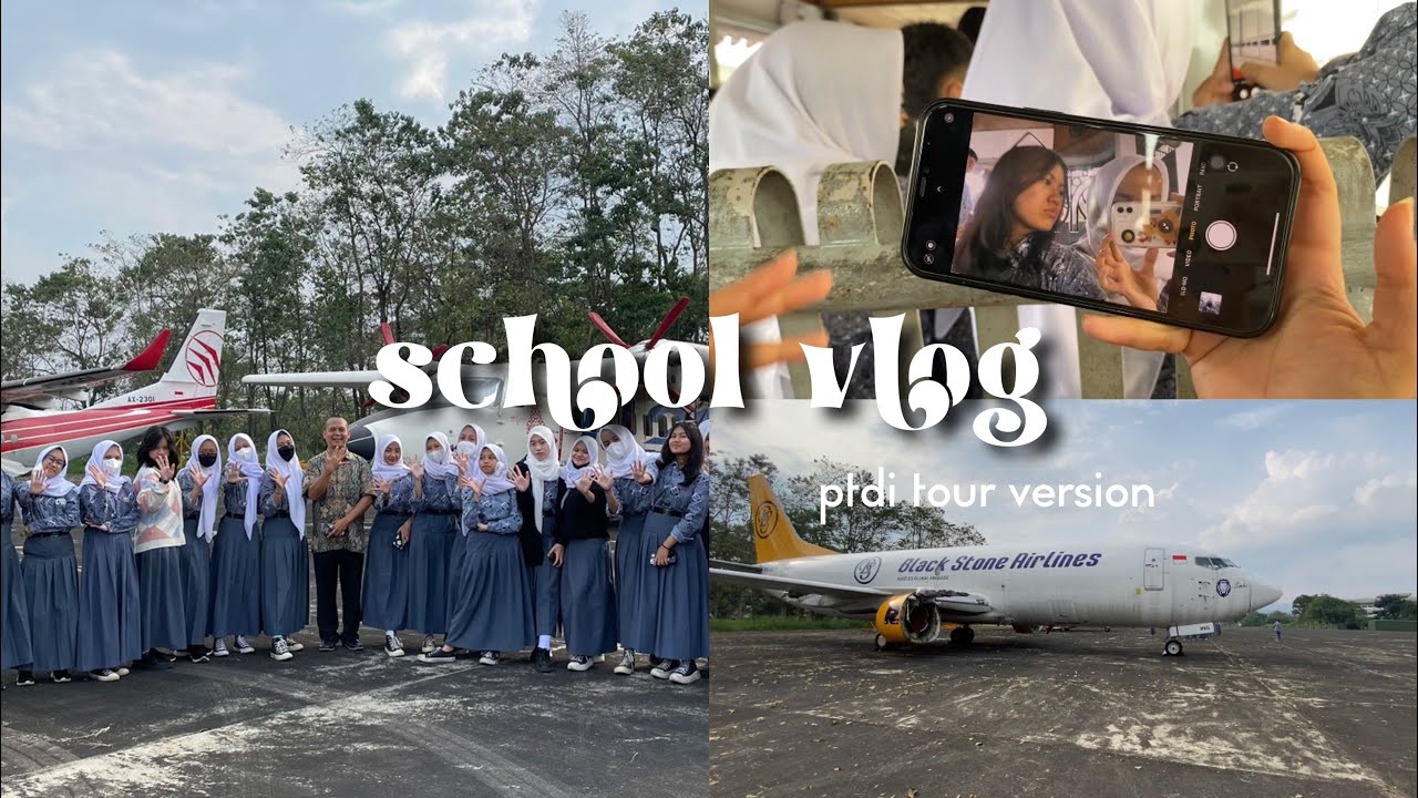 school vlog 🏫 「 ptdi tour 」 - YouTube