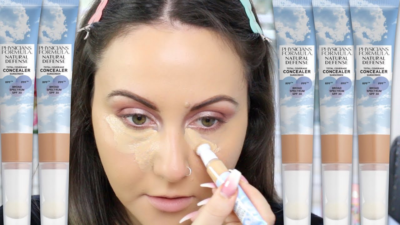 *NEW* Physicians Formula Natural Defense Concealer REVIEW!! YouTube