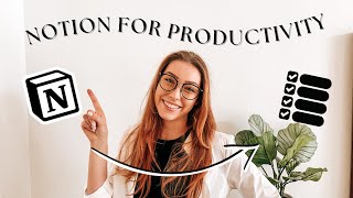 How to Use Notion for Productivity 💡 (Create Systems that ACTUALLY Work!)