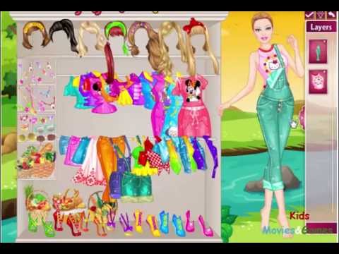 dora and barbie games