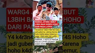 Warg4 J4t3ng Sebut L3bih Baik K4des Hoho Dari Pada Lutfhi beritaterkinishortsgubernur