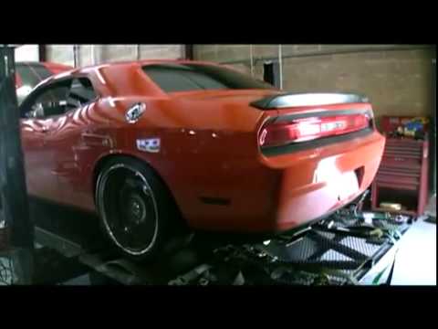 Dodge challenger звук двигателя