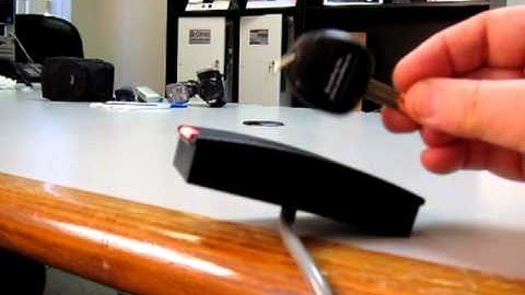 HID iClass SmartKey Range Test