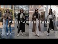 WHAT I WORE THIS WEEK | WINTER OUTFITS LOOKBOOK