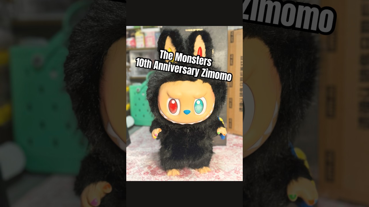 Unboxing The Monsters 10th Anniversary Zimomo #unboxing #popmart