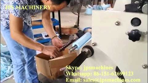 JPS-320C T shape price gun label double-station rotary die cutting machine