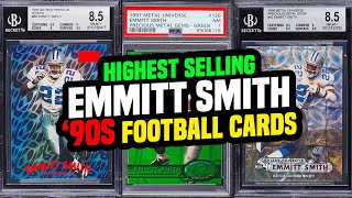 Top 15 Emmitt Smith '90s Football Cards Worth Big 💵 Money - Which Insert is Best? 👀 🙌 #sportscards