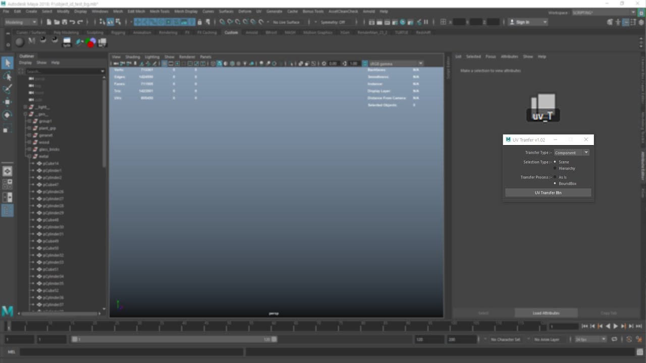UV Transfer Maya 2.0 - YouTube