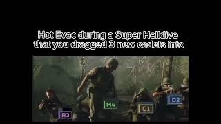 Least Stressful Super Helldive Evac