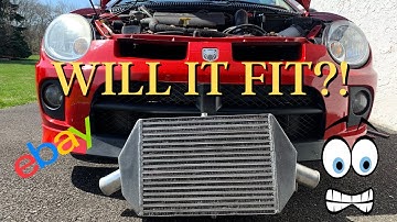Intercooler instal - Project SRT4